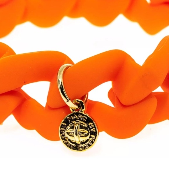 Marc by Marc Jacobs Orange Stretch Bracelet NWT - Picture 6 of 7